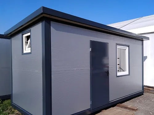 12m2 sozialer Wohncontainer mit Bad und Küche 5x2,5m