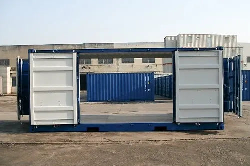 20-Fuß-Seecontainer mit doppelter Seitentür