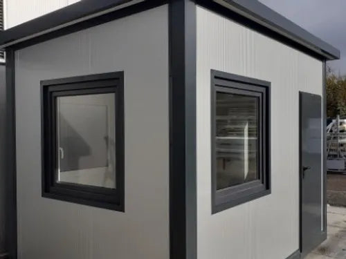 Bürocontainer mit Toilette 9m2 3,6x2,5m