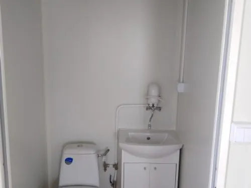 Bürocontainer mit Toilette 9m2 3,6x2,5m