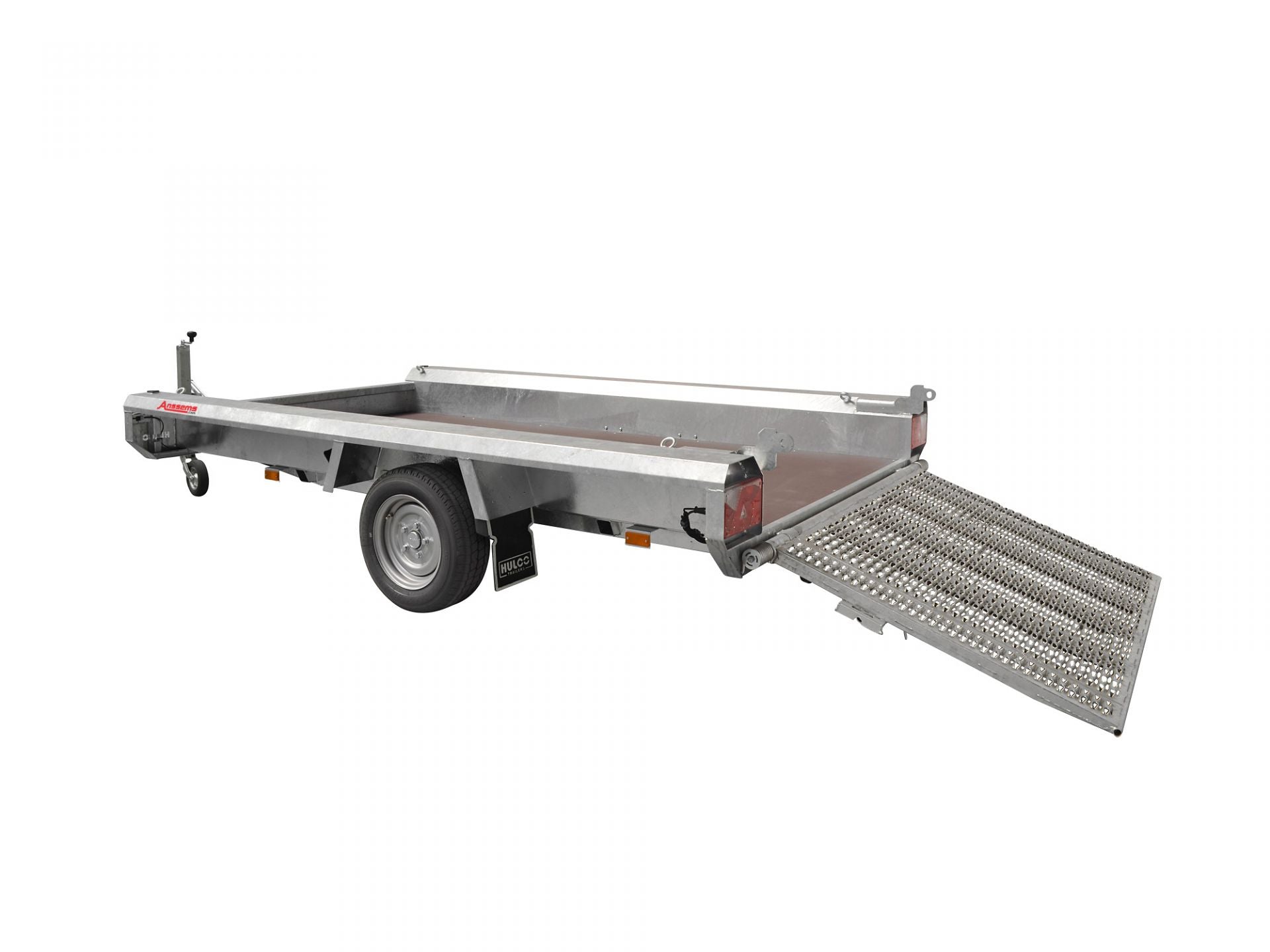 Hulco PKW Anhänger Maschinentransporter TERRAX Basic 1800 kg, Ladefläche 2,94 x 1,50 m