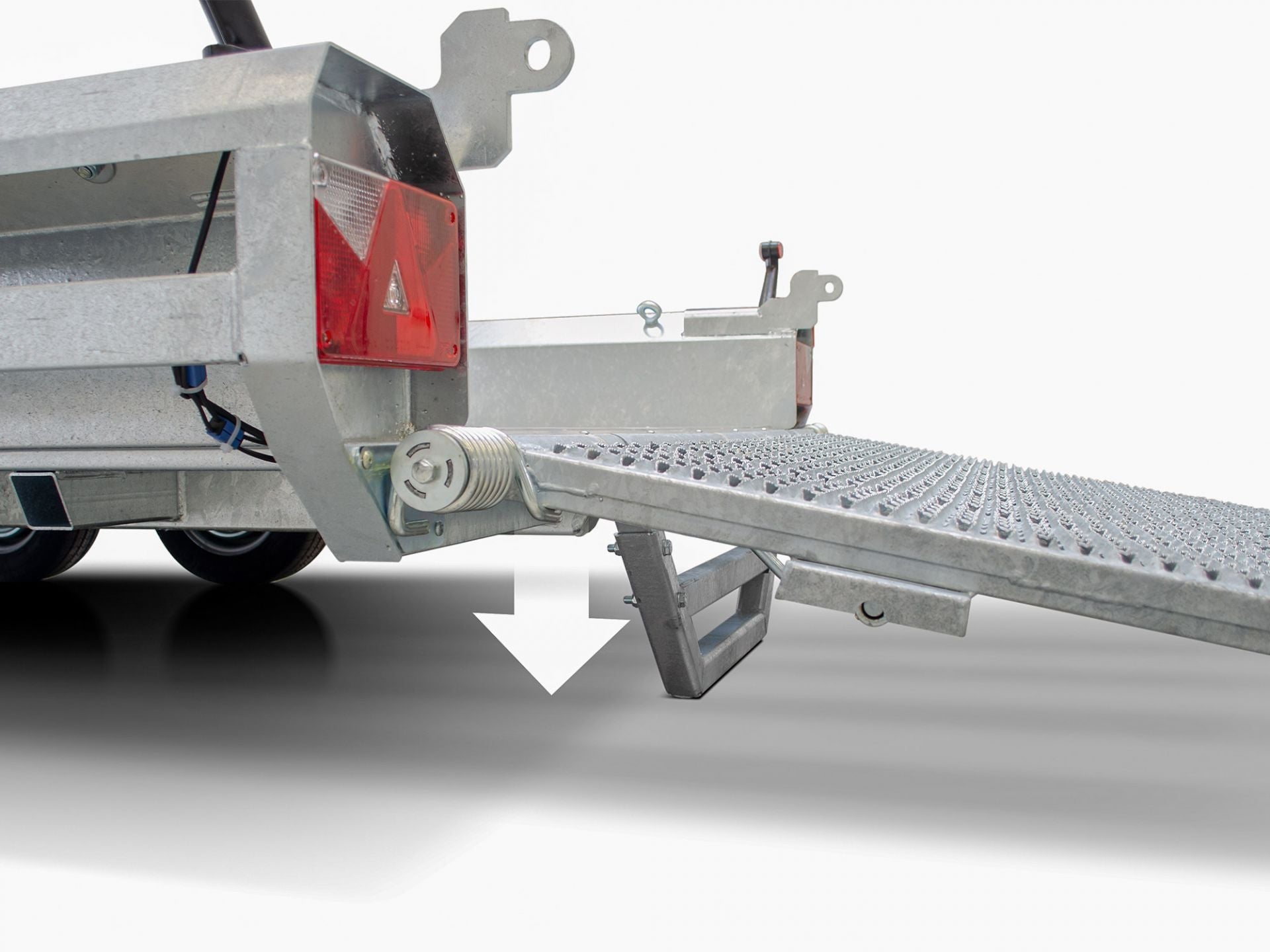 Hulco PKW Anhänger Maschinentransporter TERRAX Basic 1800 kg, Ladefläche 2,94 x 1,50 m