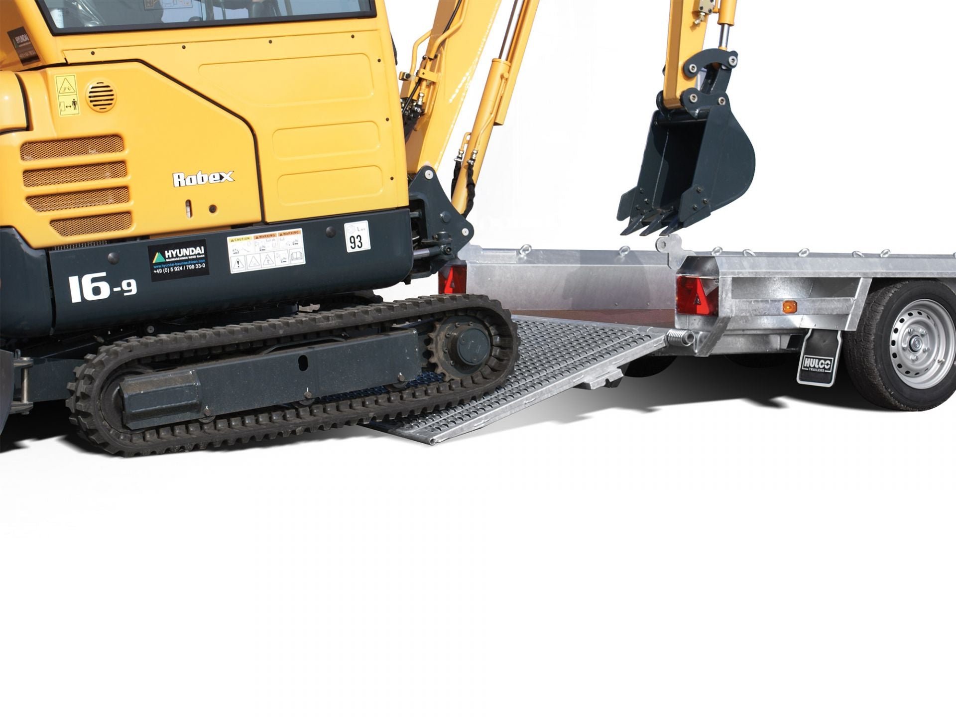 Hulco PKW Anhänger Maschinentransporter TERRAX Basic 1800 kg, Ladefläche 2,94 x 1,50 m