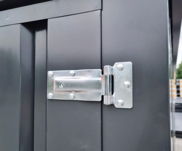 LagerContainer XXL  RAL 7021 mit Doppeltür