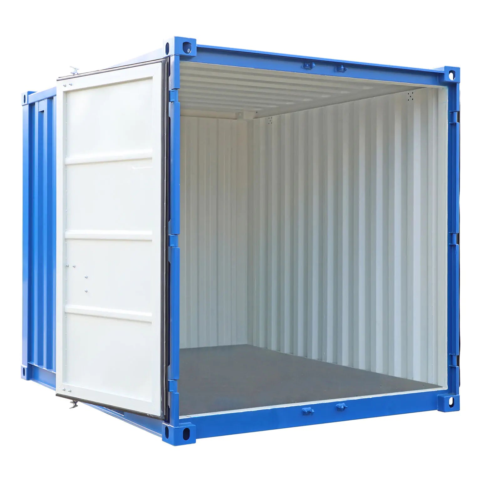Materialcontainer aus profilierten Stahlplatten, 10 Fuß, Tragkraft 10000 kg
