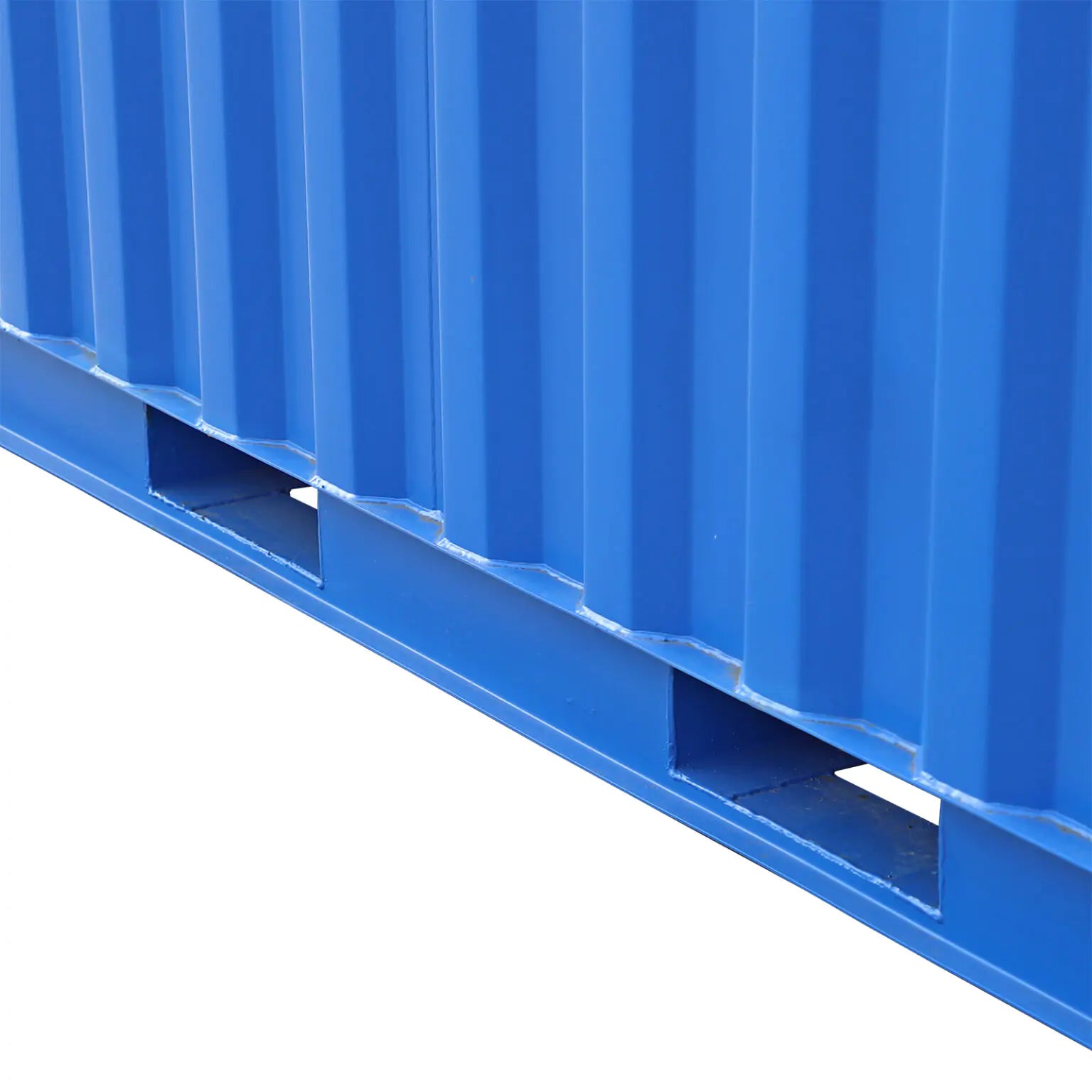 Materialcontainer aus profilierten Stahlplatten, 10 Fuß, Tragkraft 10000 kg