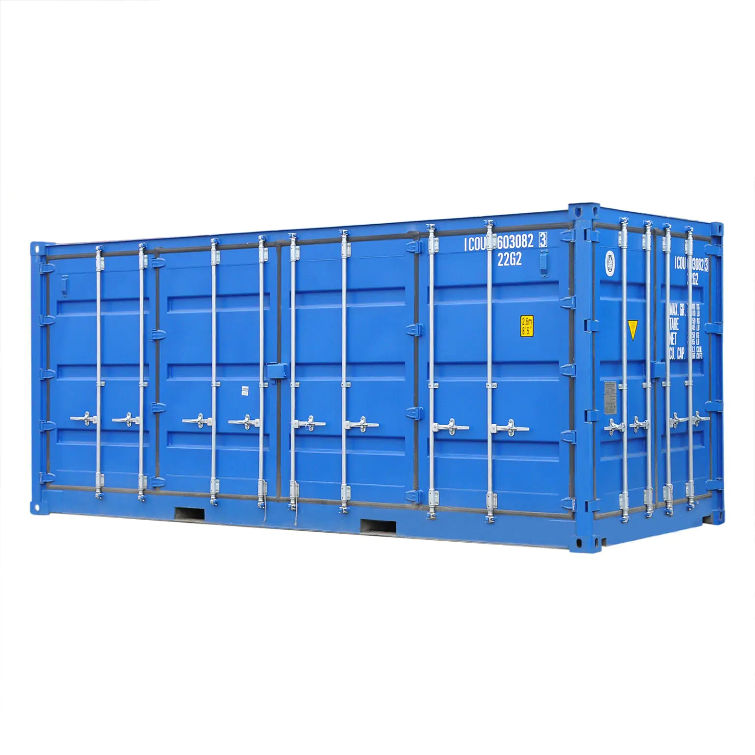 Materialcontainer full side open 20 fuß