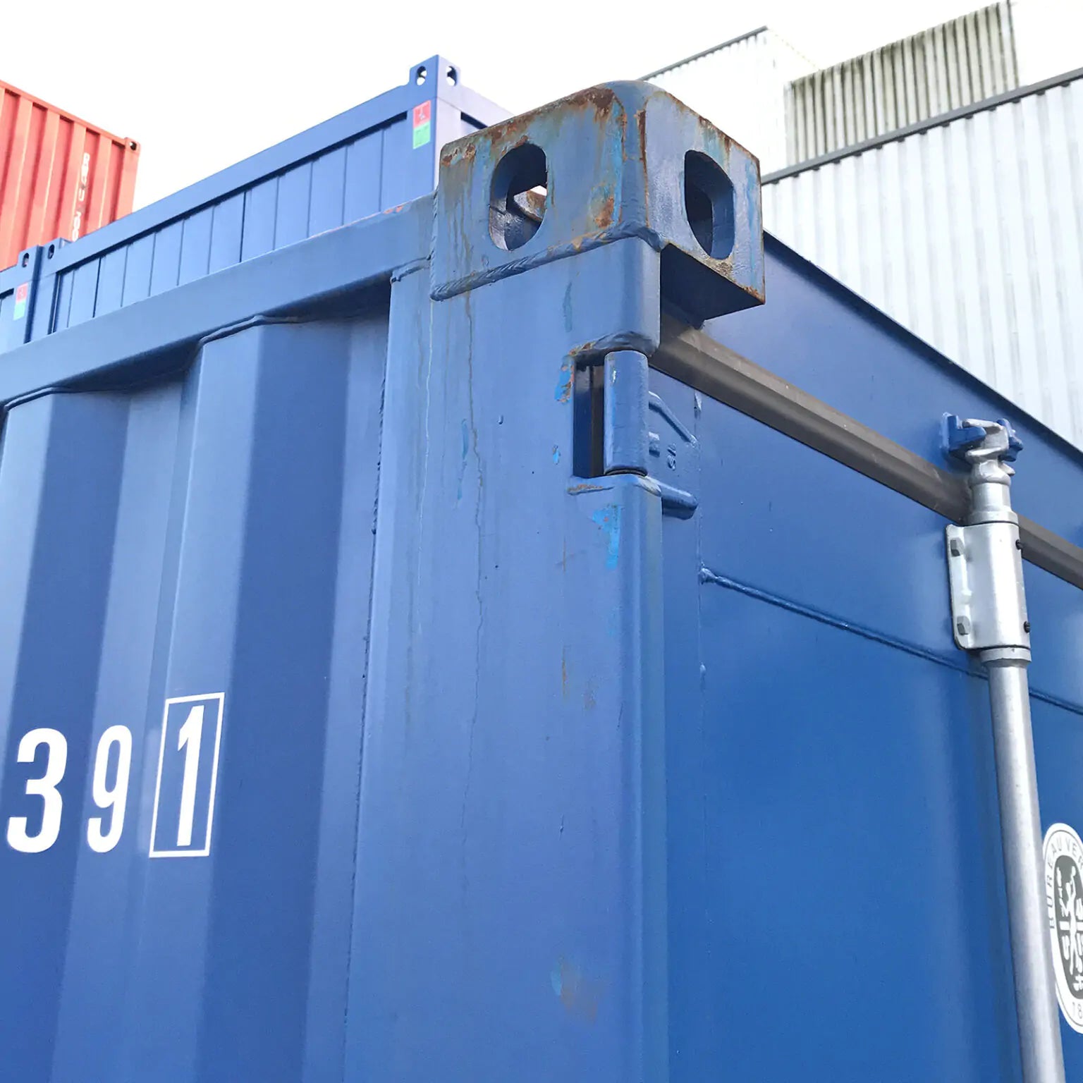 Materialcontainer full side open 20 fuß