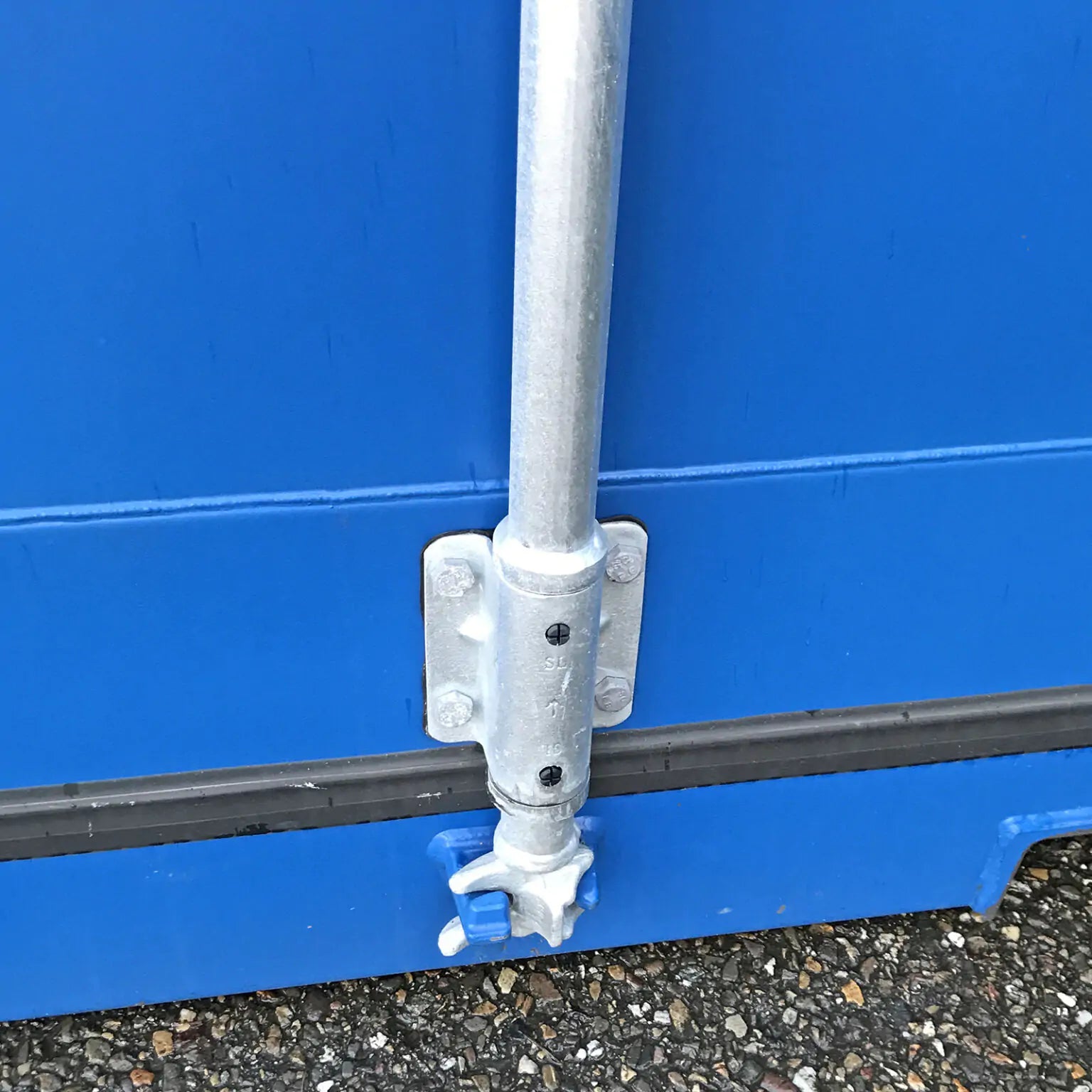 Materialcontainer full side open 20 fuß