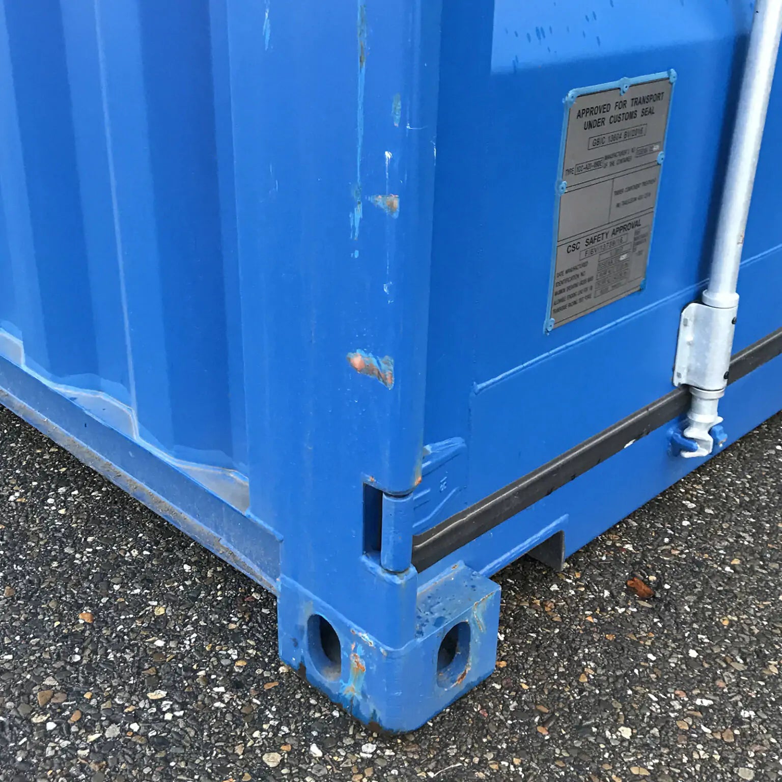 Materialcontainer full side open 20 fuß