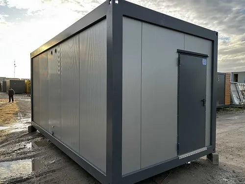 Sanitärcontainer 3×6 Geteilt