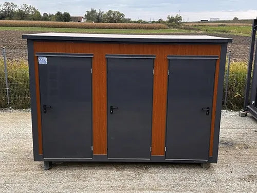 Sanitärcontainer Pavillon WC mit Dreifachkabine
