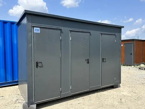 Sanitärcontainer mit 3 Kabinen