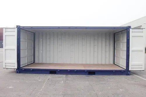 Seecontainer 20 Fuß Dry Double Side Door Open Side