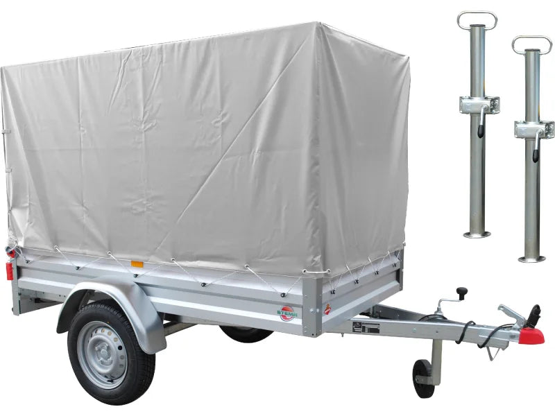 Stema Anhängerset Variolux 750 inkl. Hochplanenset 100cm+Abstellstützen+Stützrad