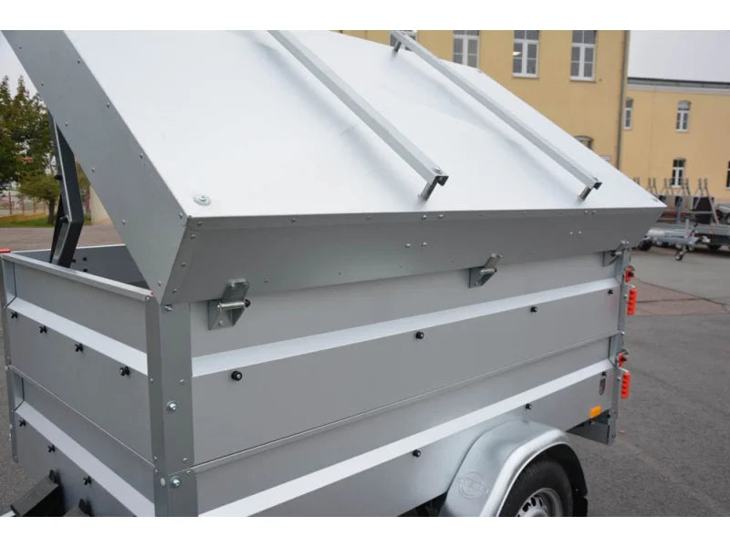 Stema Anhänger Basic 850 inkl. Bordwandaufsatz und Deckel