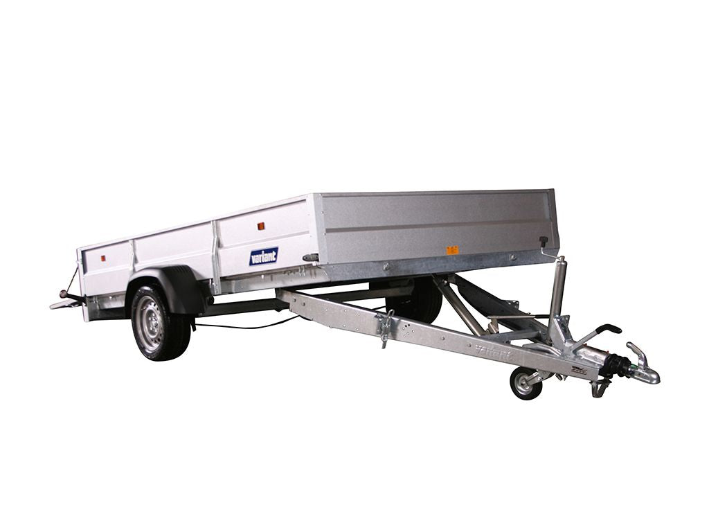 Variant PKW Anhänger Maschinentransporter kippbar, 1800 kg,Ladefläche 3,14 x 1,95 m, Stahlbordwände 1819 F1